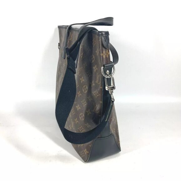 LOUIS VUITTON M56708 MonogramMacassar Davis 2WAY Tote Bag Crossbody Shoulder Bag - Picture 9 of 16